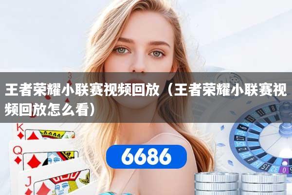 王者荣耀小联赛视频回放（王者荣耀小联赛视频回放怎么看）